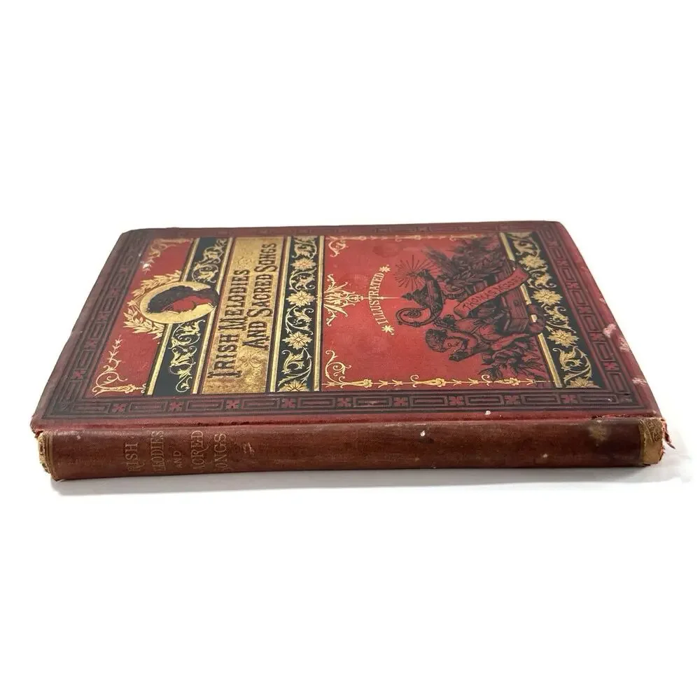 Antique Irish Melodies and Sacred Songs Thomas Moore Illustrated Victorian HC